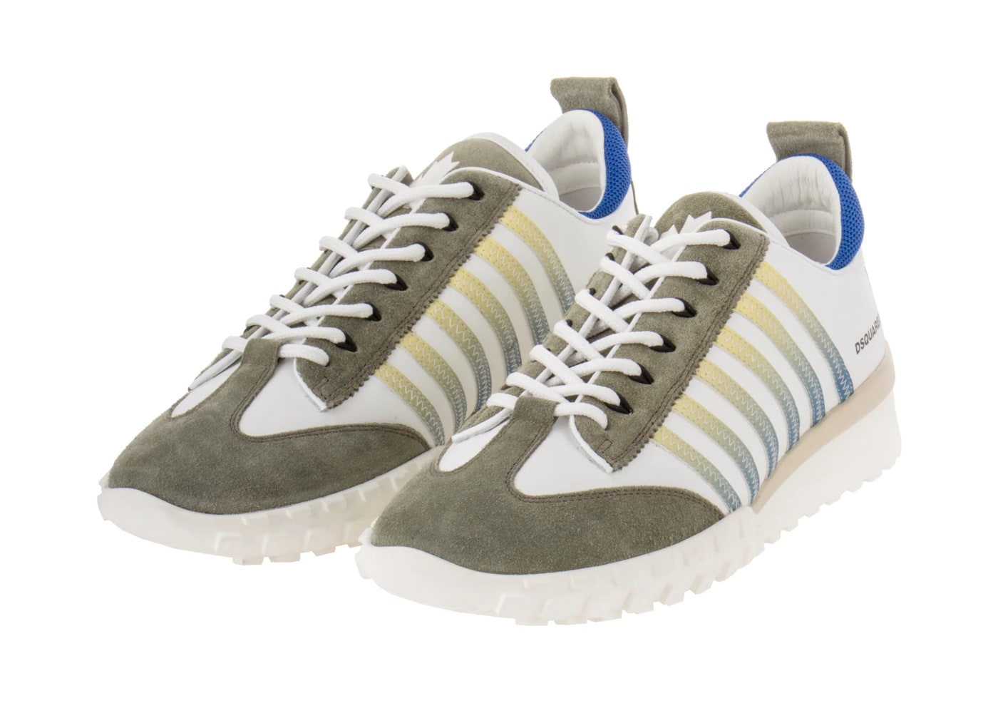 Dsquared2 Stripe Legend Sneakers White Fade