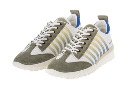 Dsquared2 Stripe Legend Sneakers White Fade