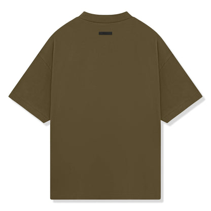 Fear of God Essentials Jersey Crewneck Olive T-Shirt