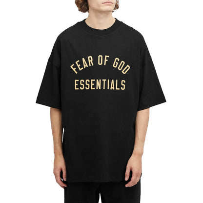 Fear of God Essentials Jersey Crewneck Black T-Shirt