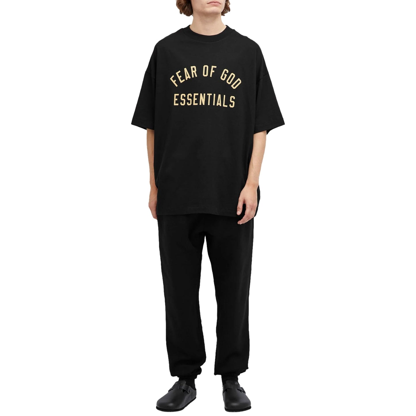 Fear of God Essentials Jersey Crewneck Black T-Shirt
