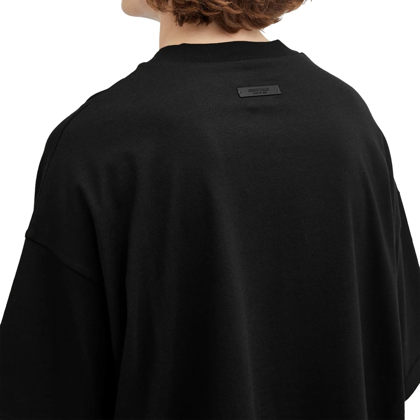 Fear of God Essentials Jersey Crewneck Black T-Shirt
