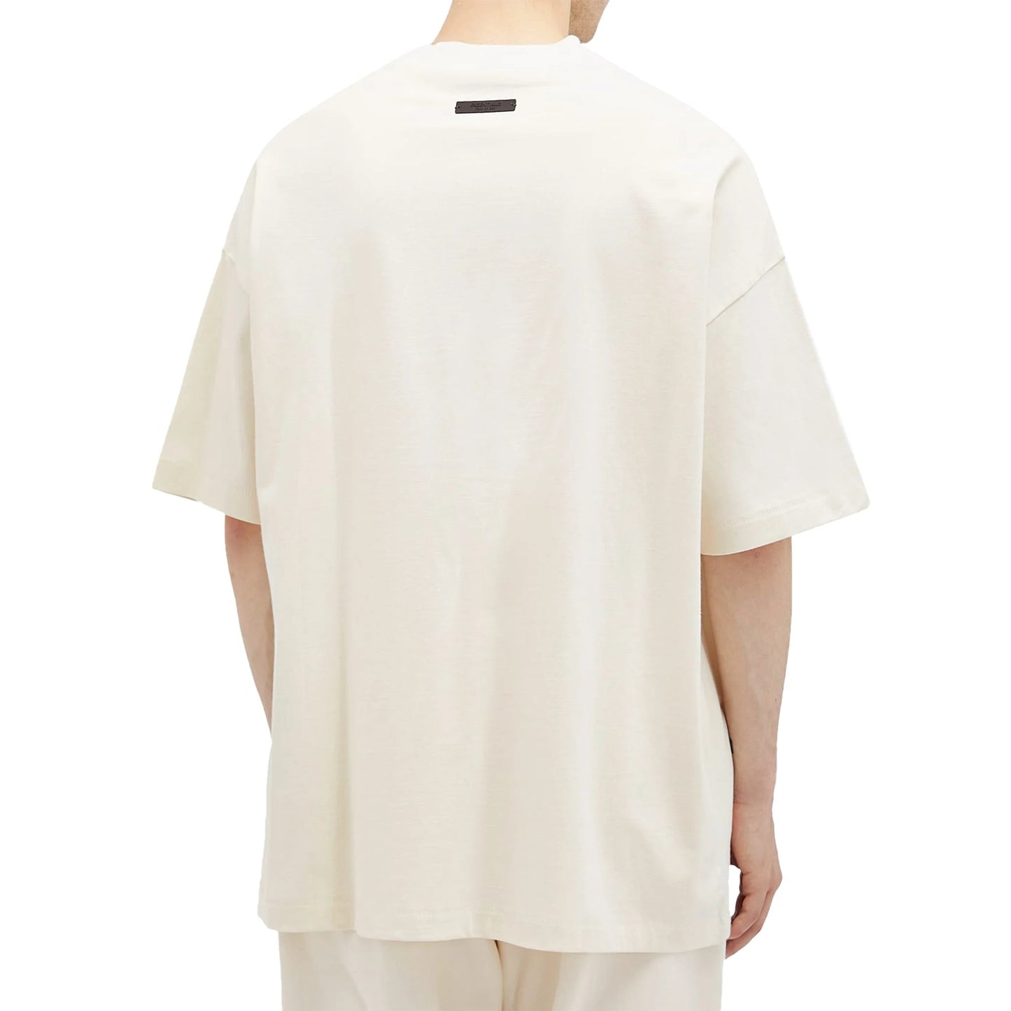 Fear of God Essentials Jersey Crewneck White T-Shirt