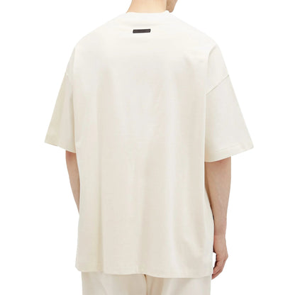 Fear of God Essentials Jersey Crewneck White T-Shirt