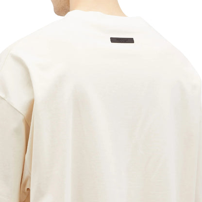 Fear of God Essentials Jersey Crewneck White T-Shirt