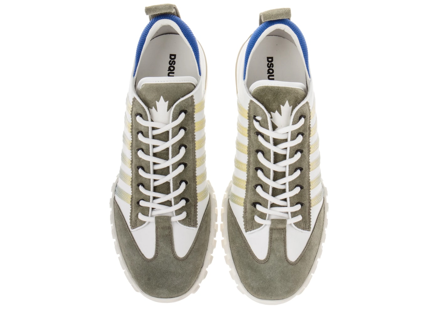 Dsquared2 Stripe Legend Sneakers White Fade