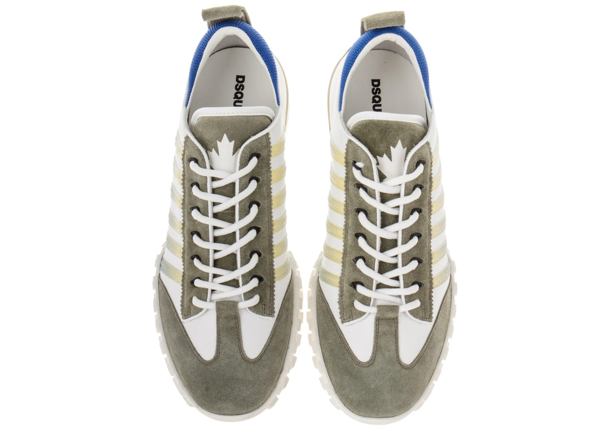 Dsquared2 Stripe Legend Sneakers White Fade