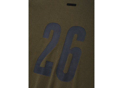 Fear of God Essentials Sport Mesh Merch Tee Boxy Fit Moss Green