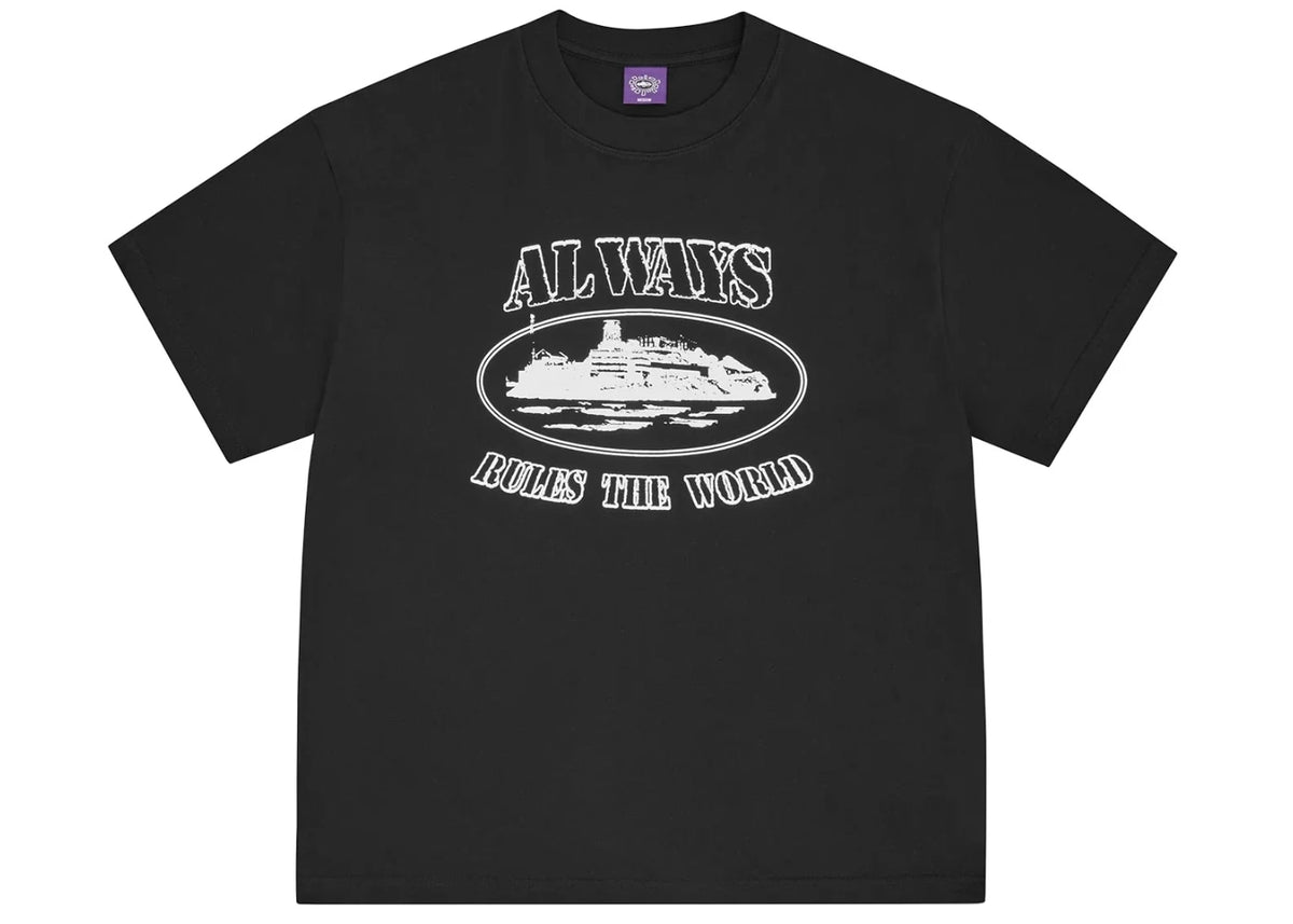 Corteiz Alcatraz Alweiz Tee Black