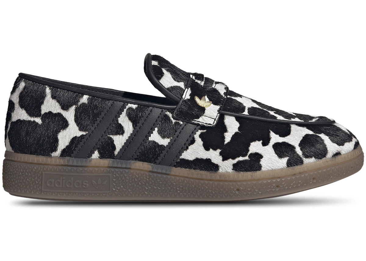 adidas Handball Spezial Loafer Cow Print Black White (Women's)
