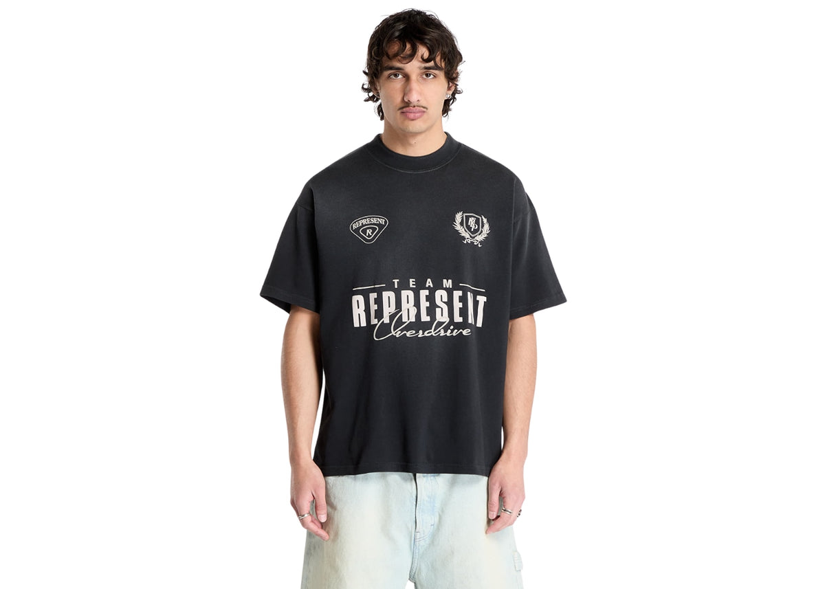 Represent World Championship T-Shirt Stained Black