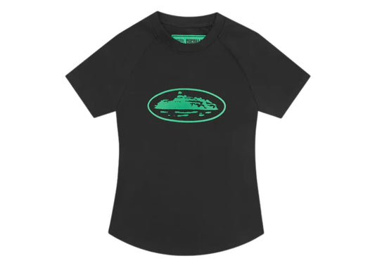 Corteiz Alcatraz Baby Top Black Green (wmns)