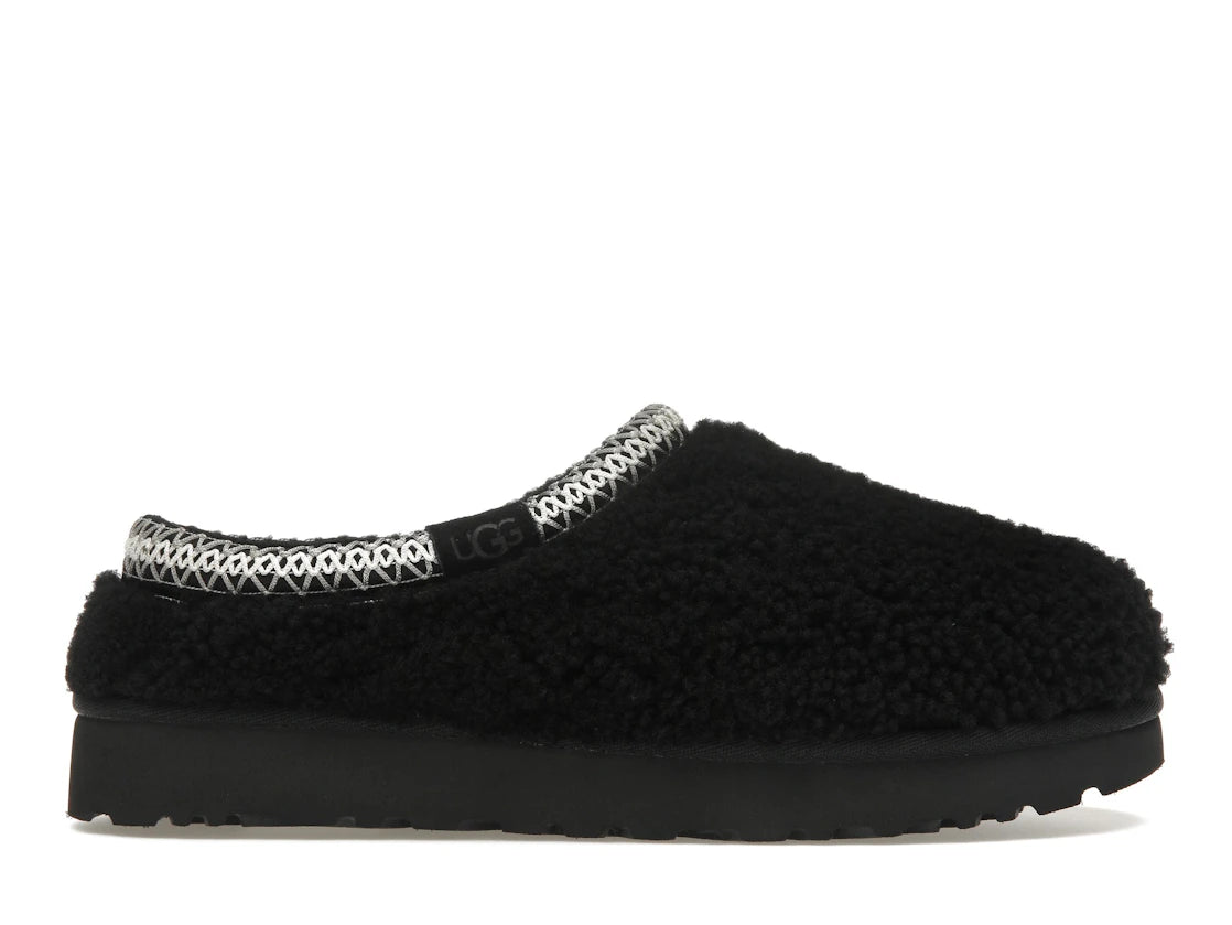 UGG Tasman Maxi Curly Slipper Black (Women's)