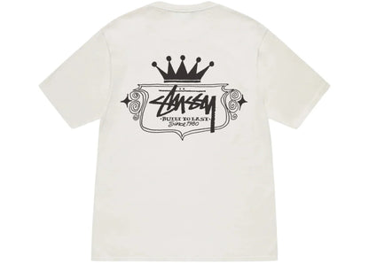 Stüssy Built To Last Tee Pigment Dyed Natural White
