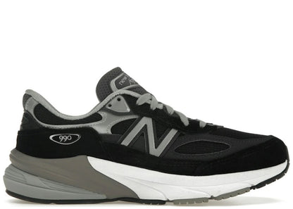 New Balance 990v6 MiUSA Black Grey White (Women's)