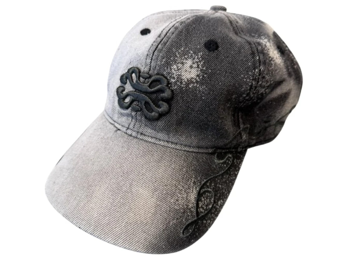 Davril Acid Washed Out Cap Grey