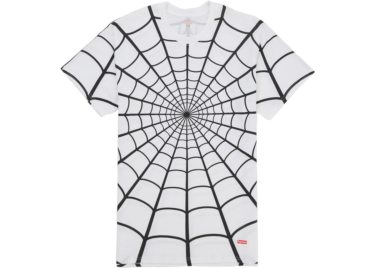 Supreme Hanes Spider-Man Tagless Tees (2 Pack) White