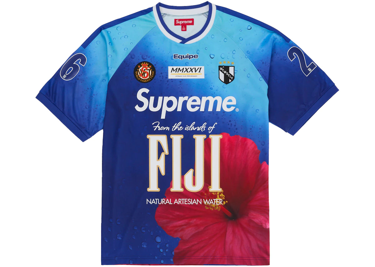 Supreme Fiji Soccer Jersey Blue Multicolor