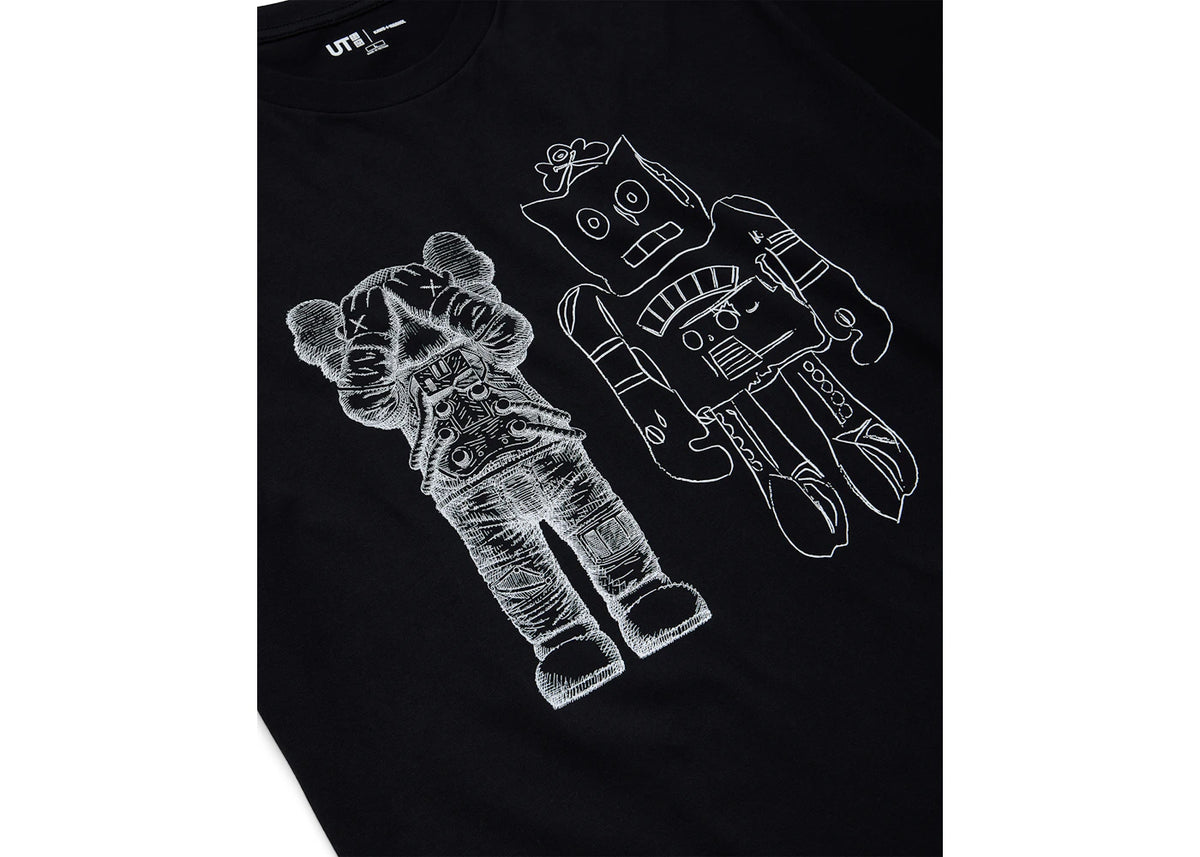 KAWS Uniqlo Andy Warhol UT Graphic 476351 T-shirt Black