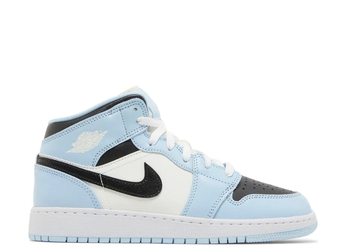 Air Jordan 1 Mid Ice Blue GS