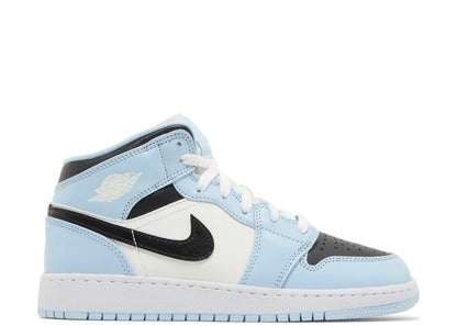 Air Jordan 1 Mid Ice Blue GS