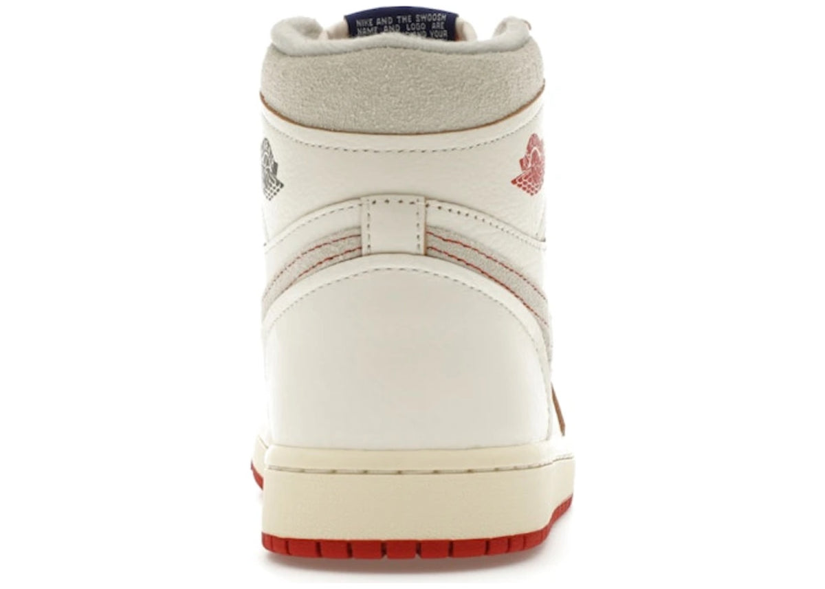Jordan 1 Retro High Rare Air Sail Cinnabar (Women's)
