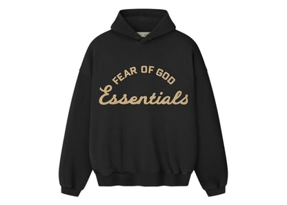 Fear of God Essentials Training 90's Hoodie Faded Black