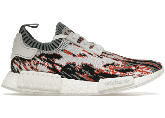 adidas NMD R1 Sneakersnstuff Datamosh Collegiate Orange