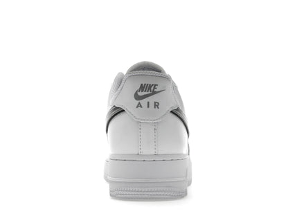Nike Air Force 1 Low '07 Essential White Metallic Silver Black (Women's)