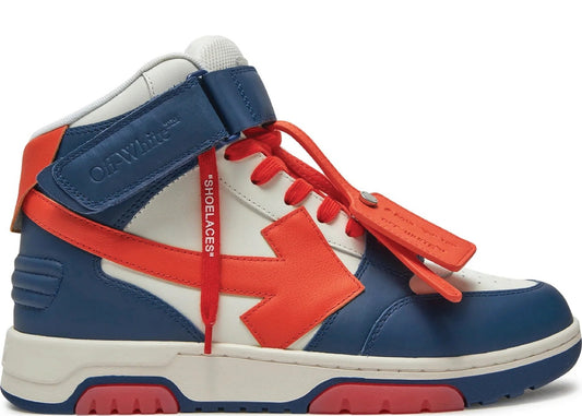 Off White Out Of Office Mid Top White Blue