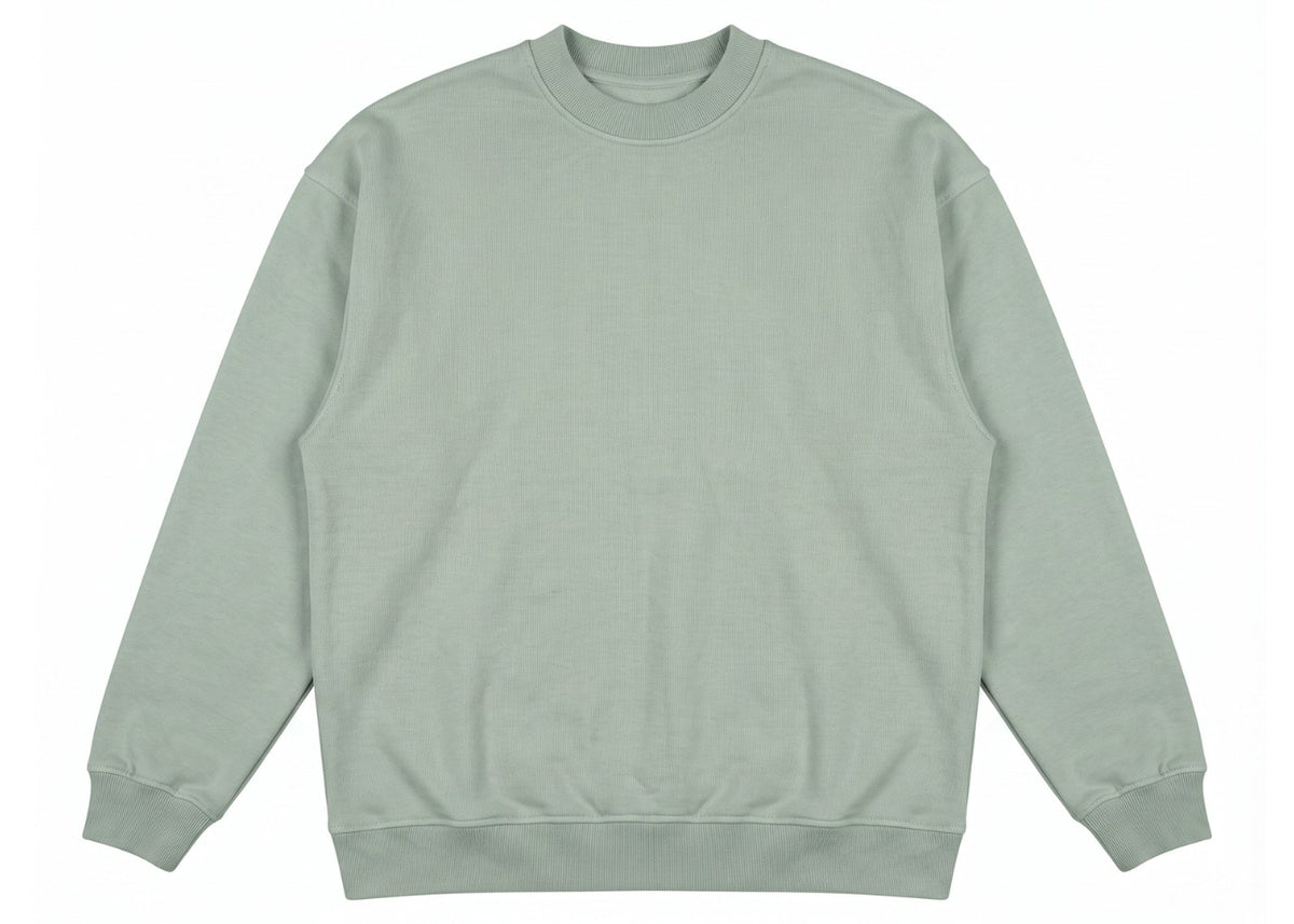 Cotton Garments Crewneck 500GSM Dark Green