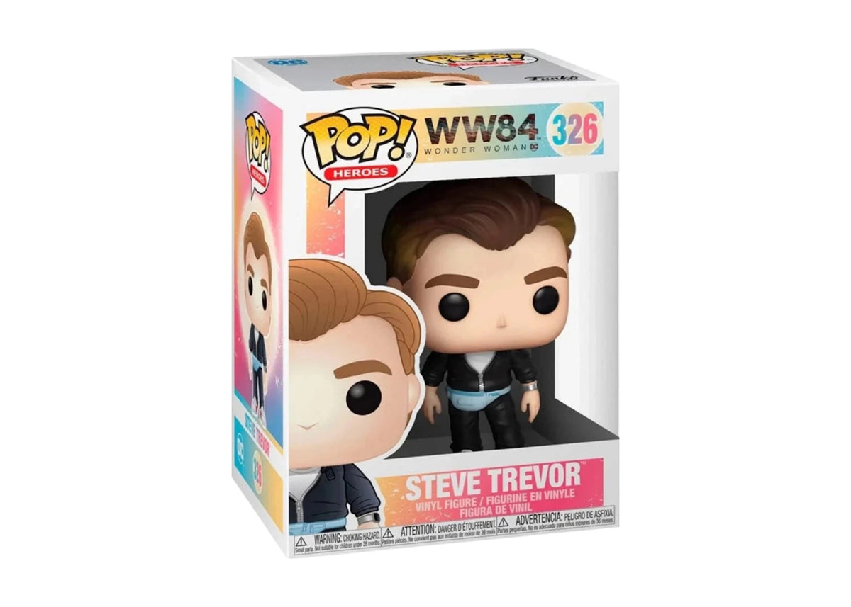 Funko Pop! Wonder Woman WW84 Steve Trevor Funko Pop! Vinyl Figure #326 Figure Black