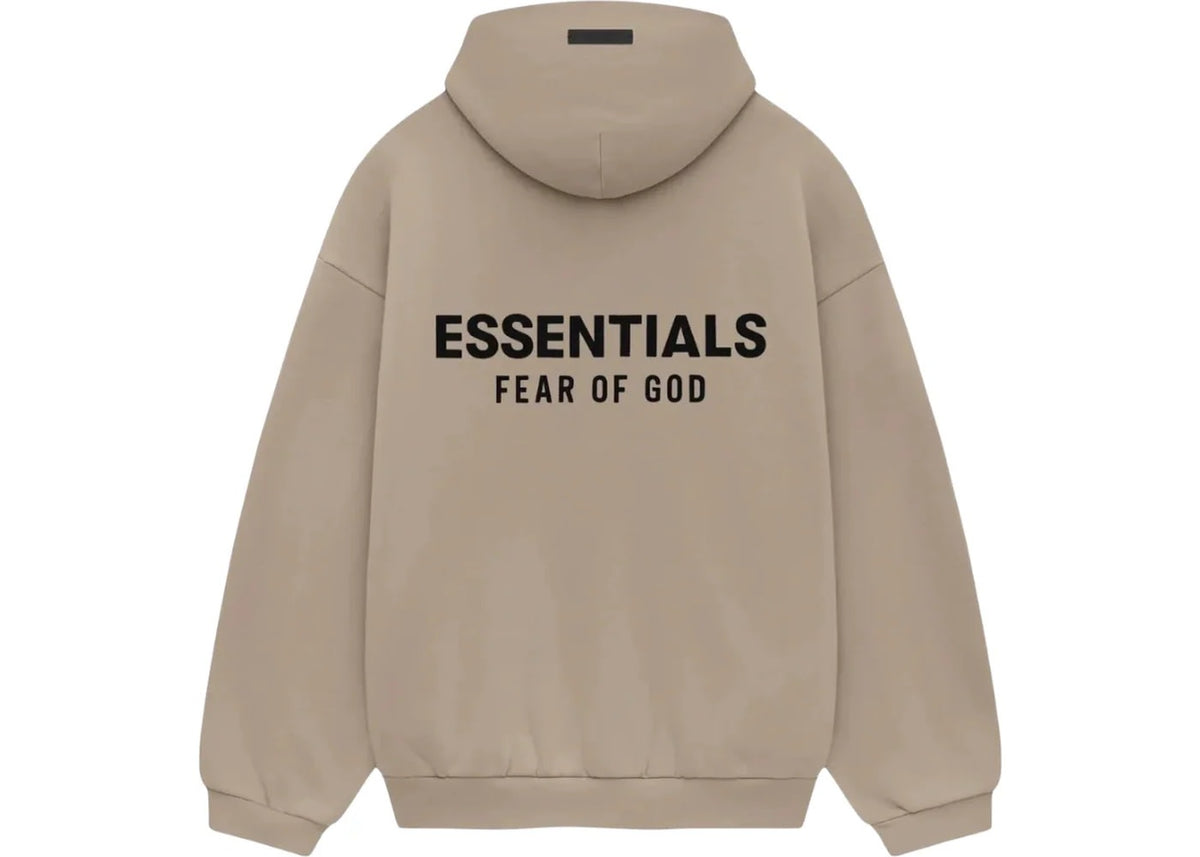 Fear of God Essentials Oversized Fleece Hoodie Desert Sand