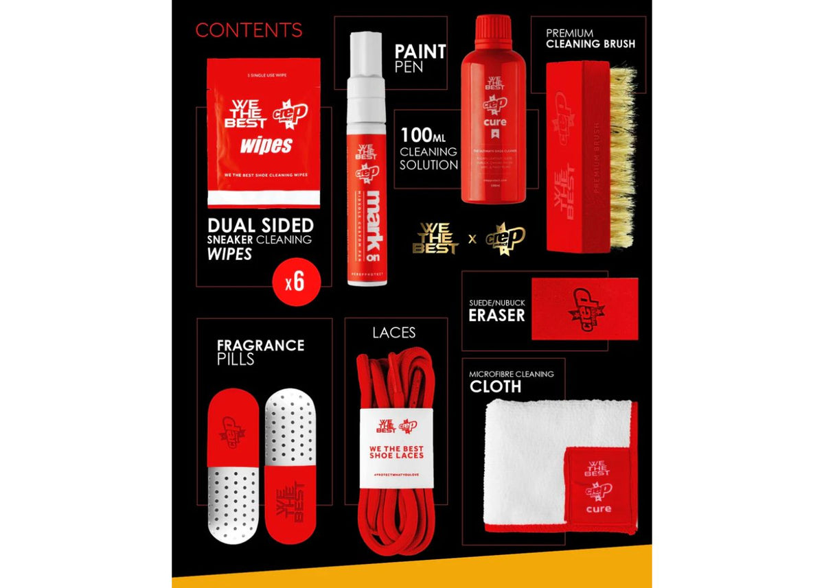 Crep Protect x DJ Khaled Box Pack Red