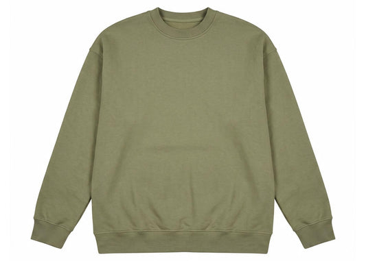 Cotton Garments Crewneck 500GSM Olive Green