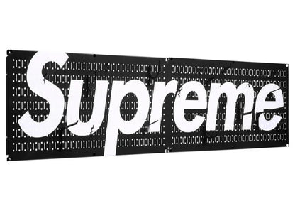 Supreme Wall Control Pegboard Panel (Set of 2) Black