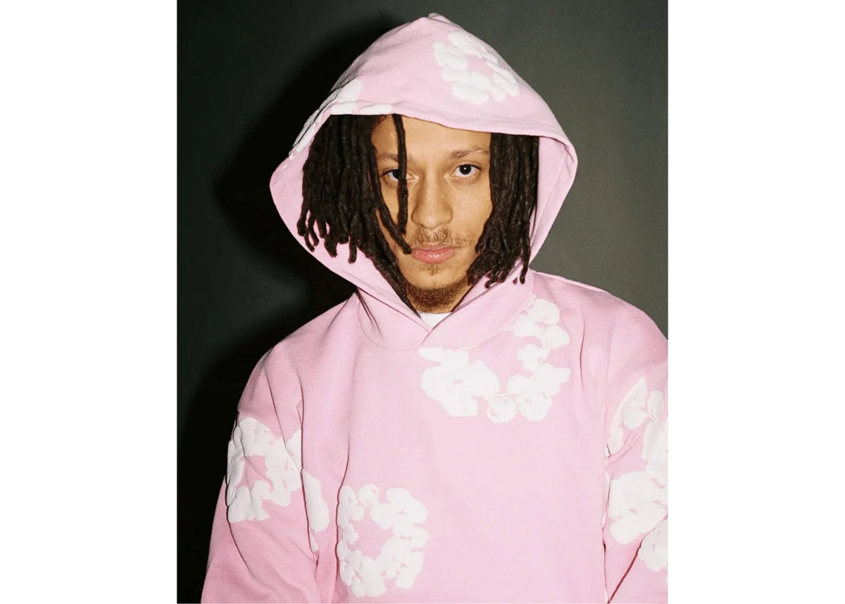 Denim Tears The Cotton Wreath Hoodie Powder Pink