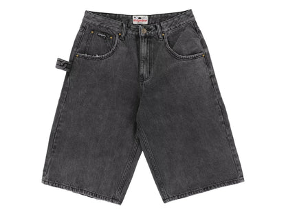 Stingwater Big Groe Jean Shorts Washed Out Acid Black