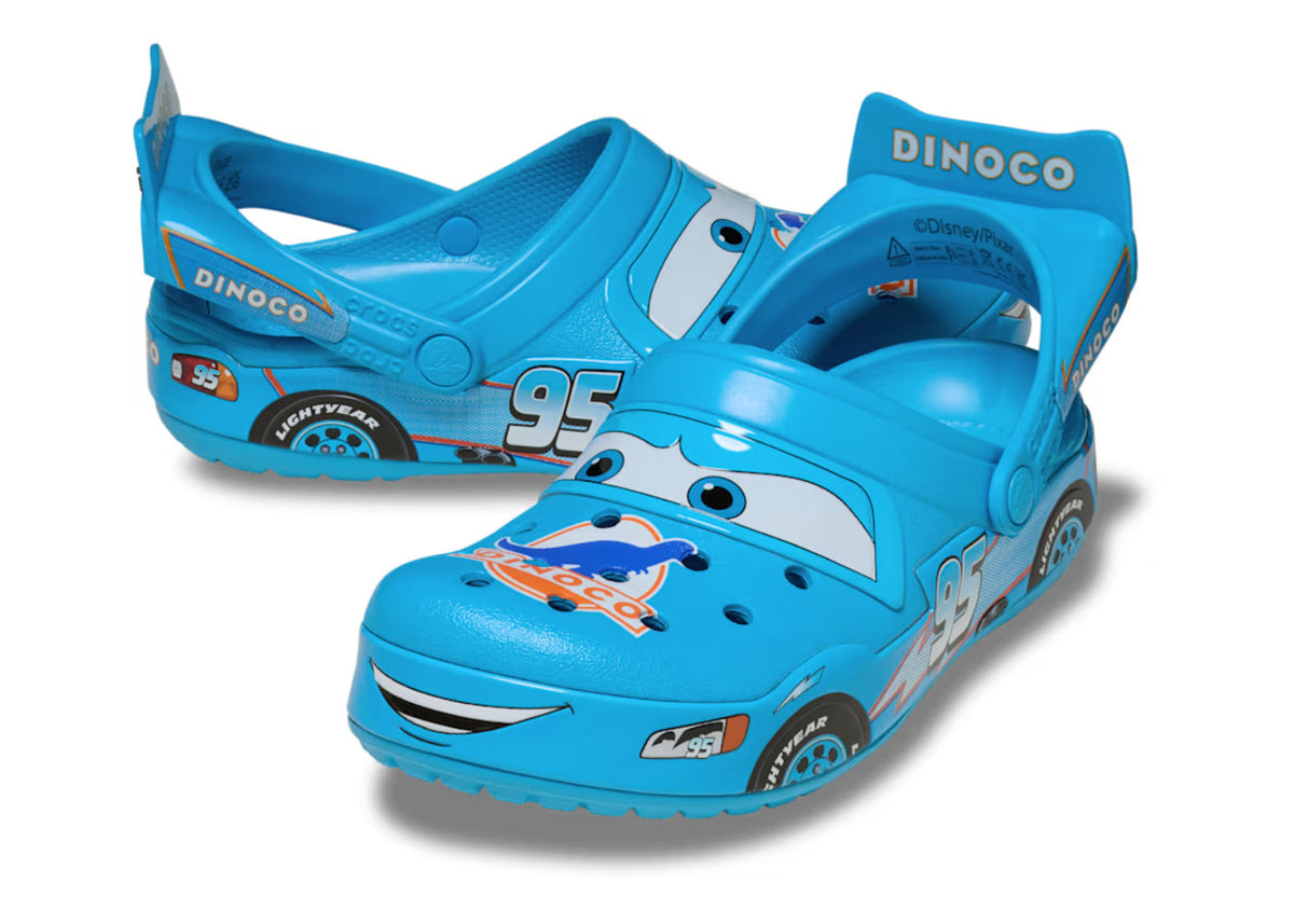 Crocs Crocband Clog Cars Lightning McQueen Dinoco Blue