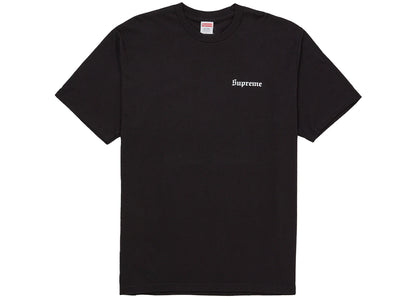 Supreme Paris Is Burning Tee Black