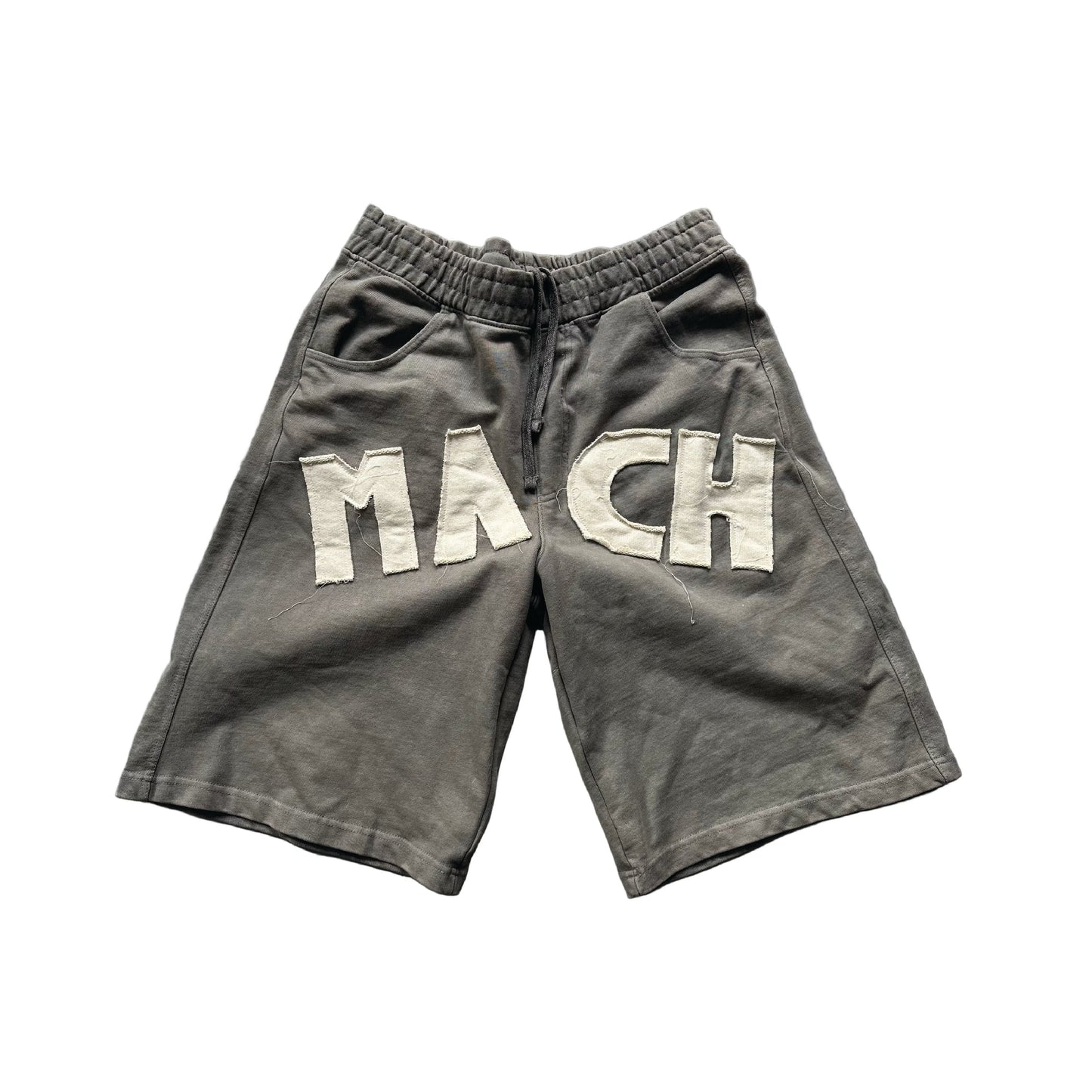 Mach Designs White Logo Shorts