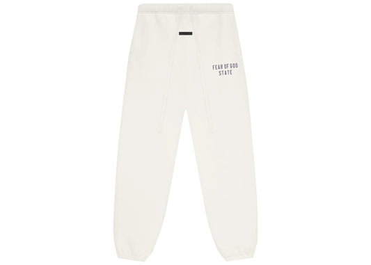 Fear of God Essentials Fleece Sweatpant Shell White Cream