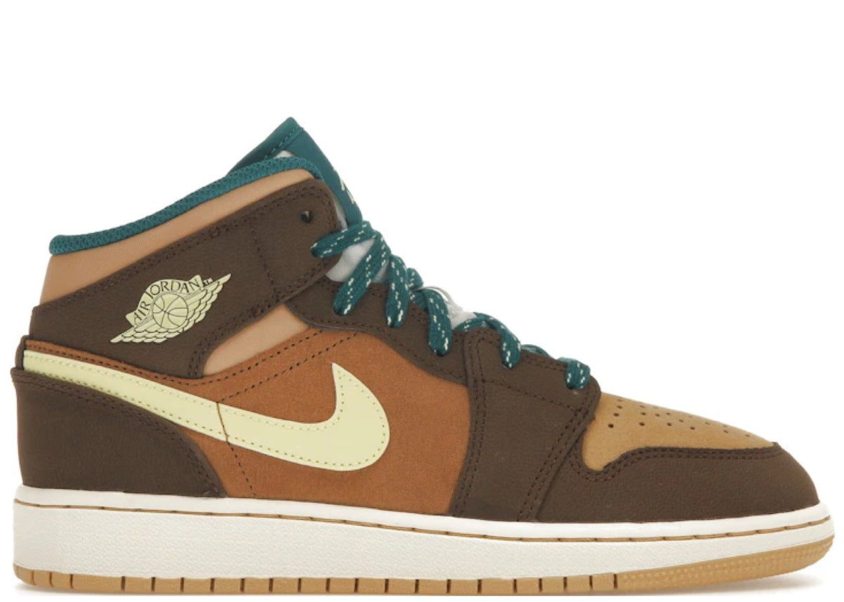 Jordan 1 Mid Cacao Wow (GS)