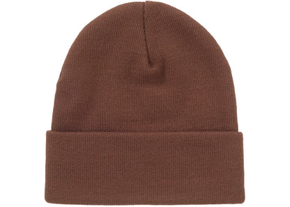 Supreme Crest Beanie Brown