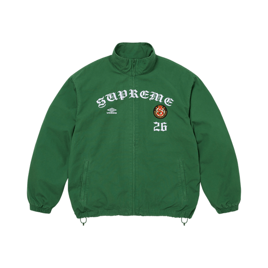 Supreme x Umbro Cotton Ripstop Track Jacket 'Green'