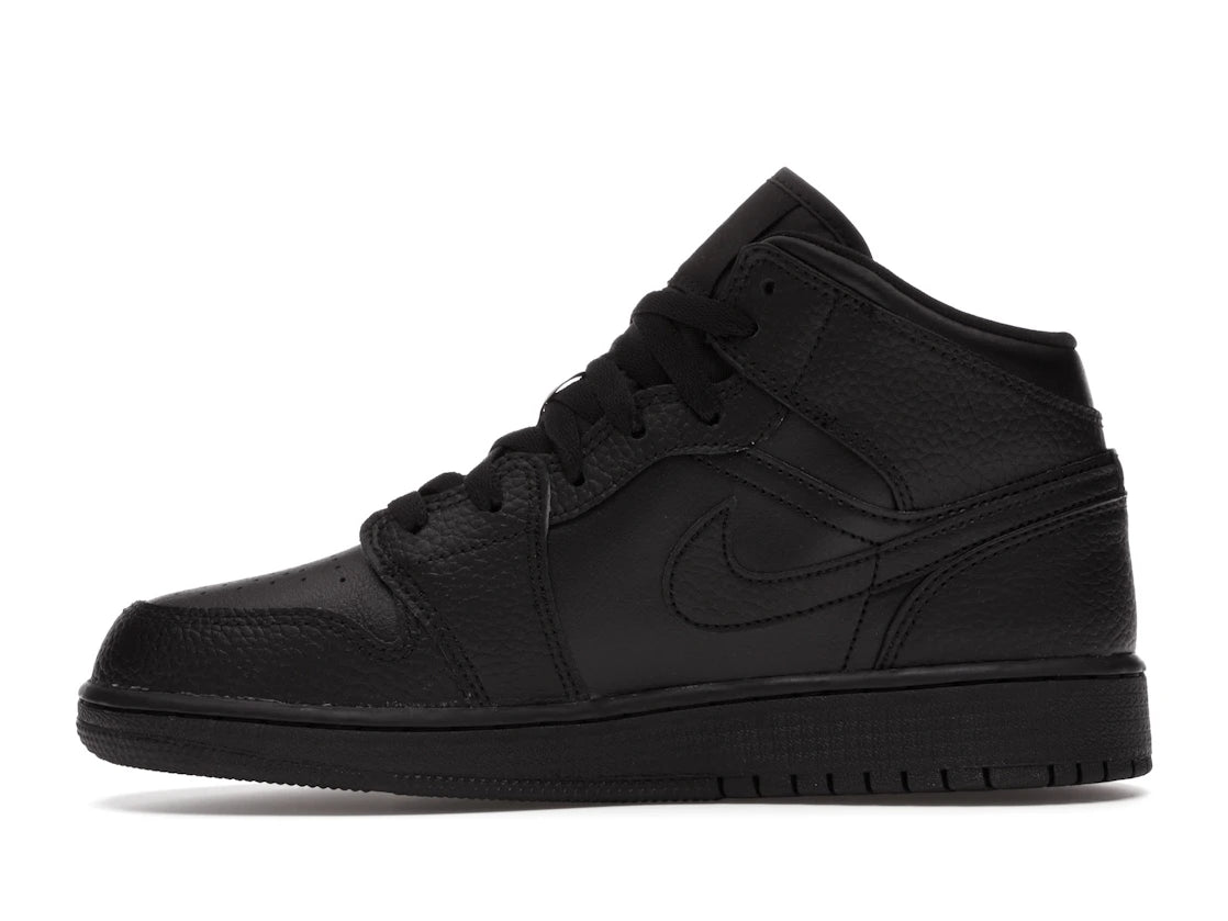 Jordan 1 Mid Black (GS)