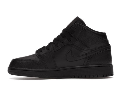 Jordan 1 Mid Black (GS)