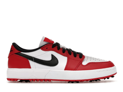 Jordan 1 Low Golf Spiked Varsity Red White Black