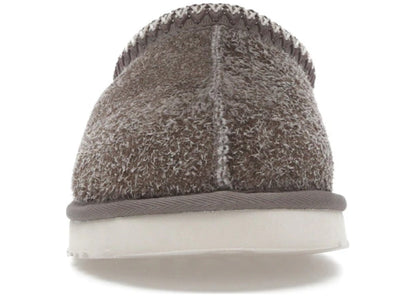 UGG Tasman Shaggy Suede Slipper Smoke Plume