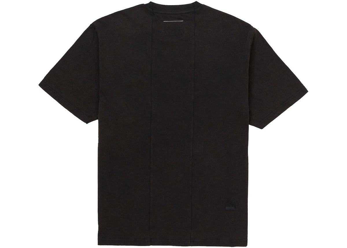 Supreme MM6 Maison Margiela Split S/S Top Tee Black